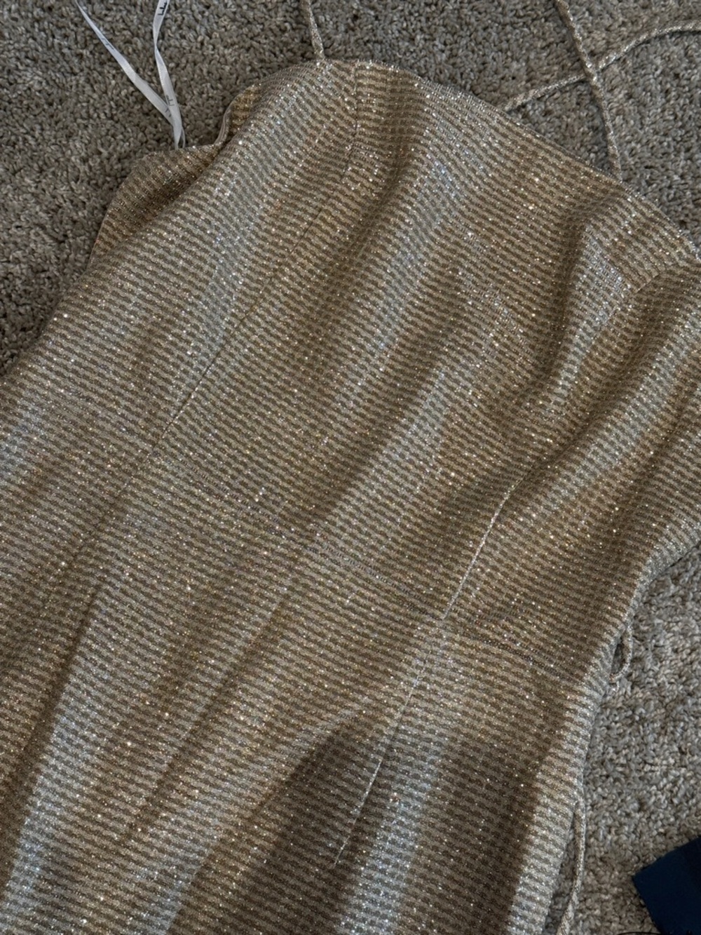 Lulu’s Earned Your Win Metallic Lace minidress - Picture 2 of 5